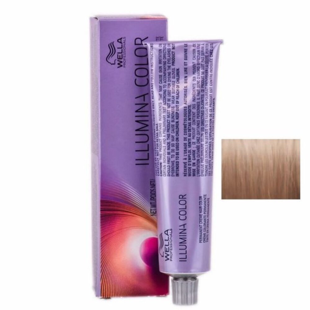 Very Light Blonde 9/60 - Wella Illumina Color Permanent Creme Hair Color
